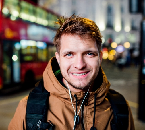 Student in London